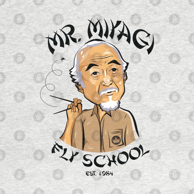 Mr. Miyagi by portraiteam